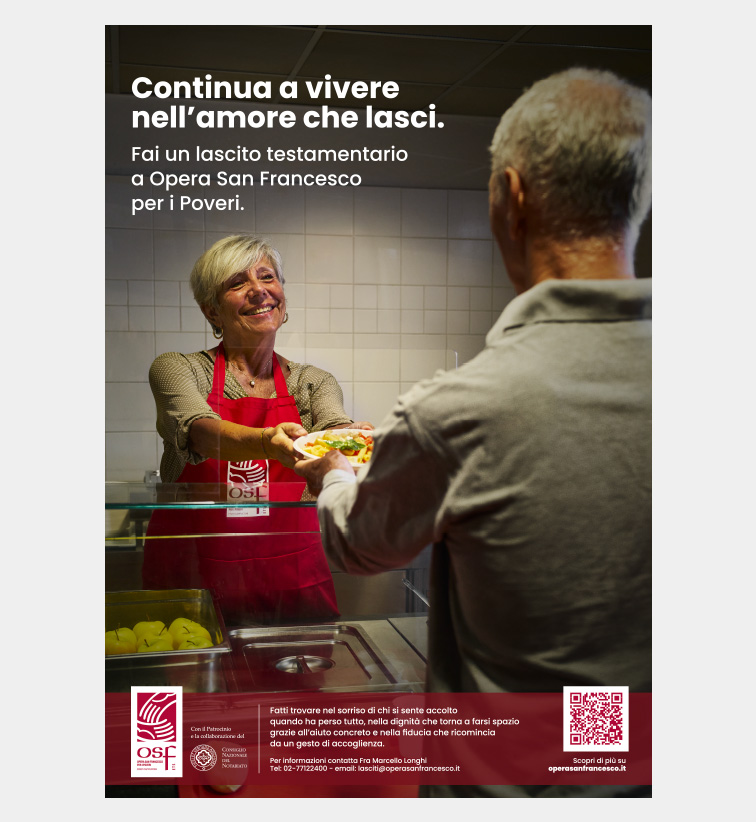 OSF Stampa Continua a vivere nell'amore che lasci A